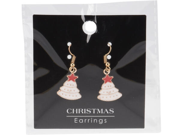 Øredobber juledesign nikkelfri 12ass Display 72stk 