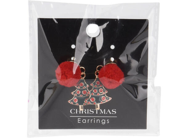 Øredobber juledesign nikkelfri 12ass Display 72stk 