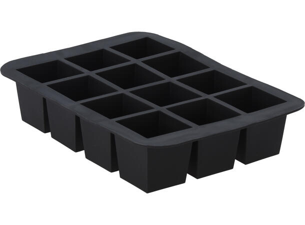 Brett for 12 isbiter grå 19x14x4cm Silikon Vekt 110gr 