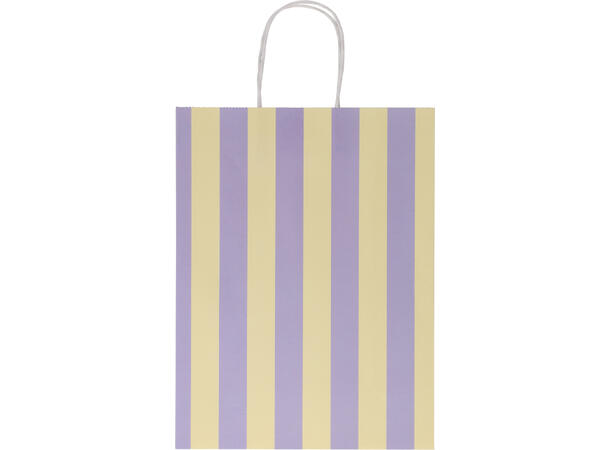 Gavepose rutet/stripet 25x12x23cm 4ass Forpakn: 12stk. Vekt:140gram Kraftpapir 