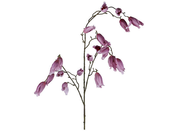 Kvist lilla liljeblomst silke 128cm 