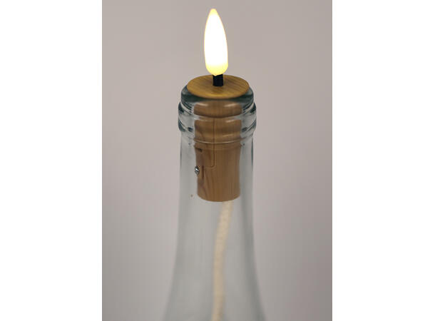 LED-lys til flaske med tråd L:15cm s/2 Batteri: Inkludert 3xLR44 