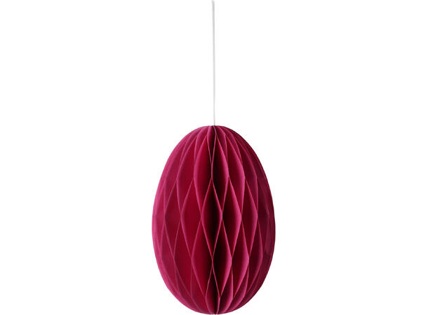 Påskeegg papir 6x9,5cm ass farger 24 stk pr displayboks 