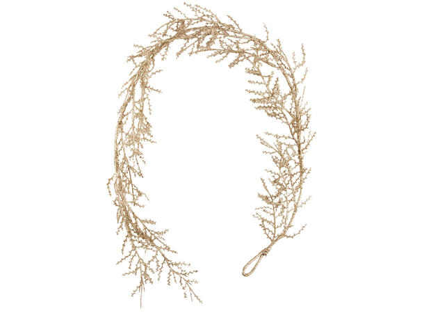 Girlander champagne glitter l:1,5m 