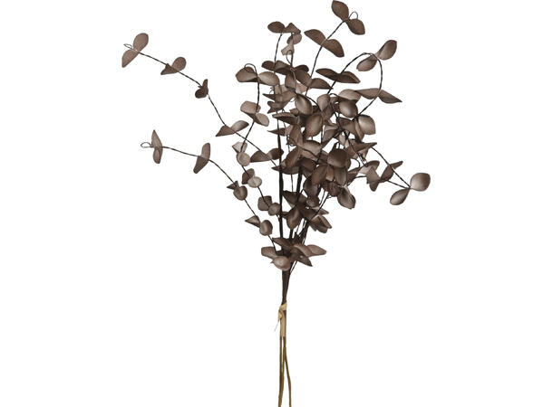 Kvist blader m/gren h:49cm brunlig 3ass Forpakning: 24stk 